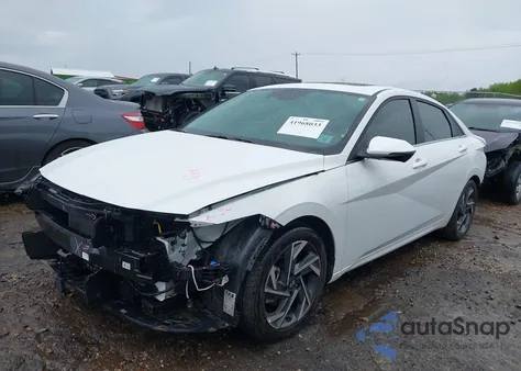 2024 Hyundai Elantra Limited из США, поврежденный, VIN KMHLP4DG3RU687130